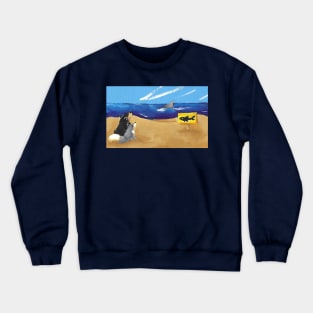 Shark Specatators Crewneck Sweatshirt